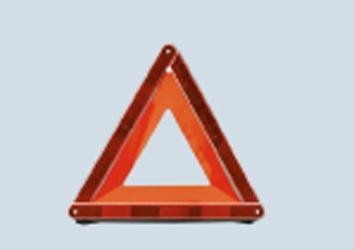 Triangle de signalisation - large;