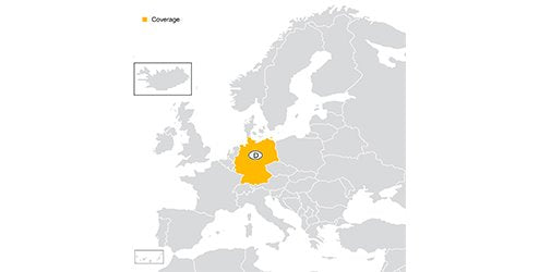 Carte de navigation pour CD70 Navi, Allemagne 2014/2015