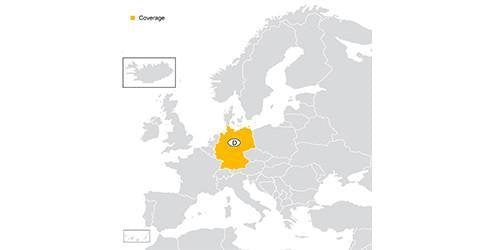 Carte de navigation pour CD500, véhicules AM 09/10, Allemagne 2014/2015