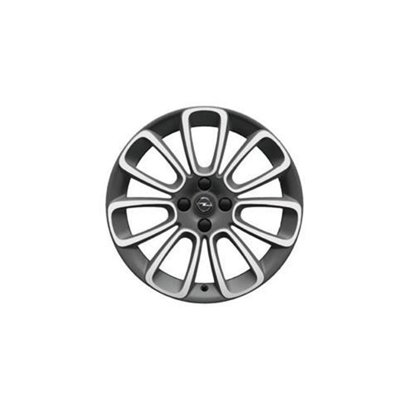 Jante alliage 17", design "Roulette" (couleur au choix) - Opel Adam