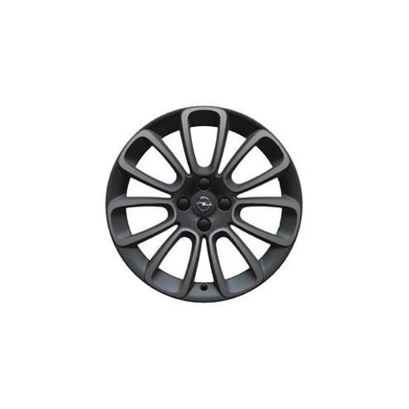 Jante alliage 17", design "Roulette" (couleur au choix) - Opel Adam