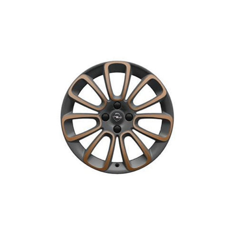 Jante alliage 17", design "Roulette" (couleur au choix) - Opel Adam