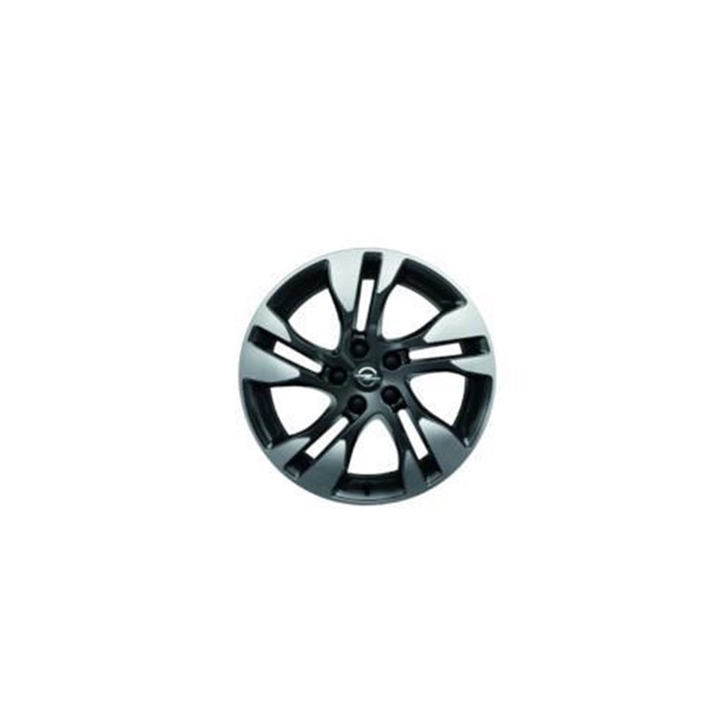 Jante alliage 18" bicolore à 5 branches doubles - Opel Insignia