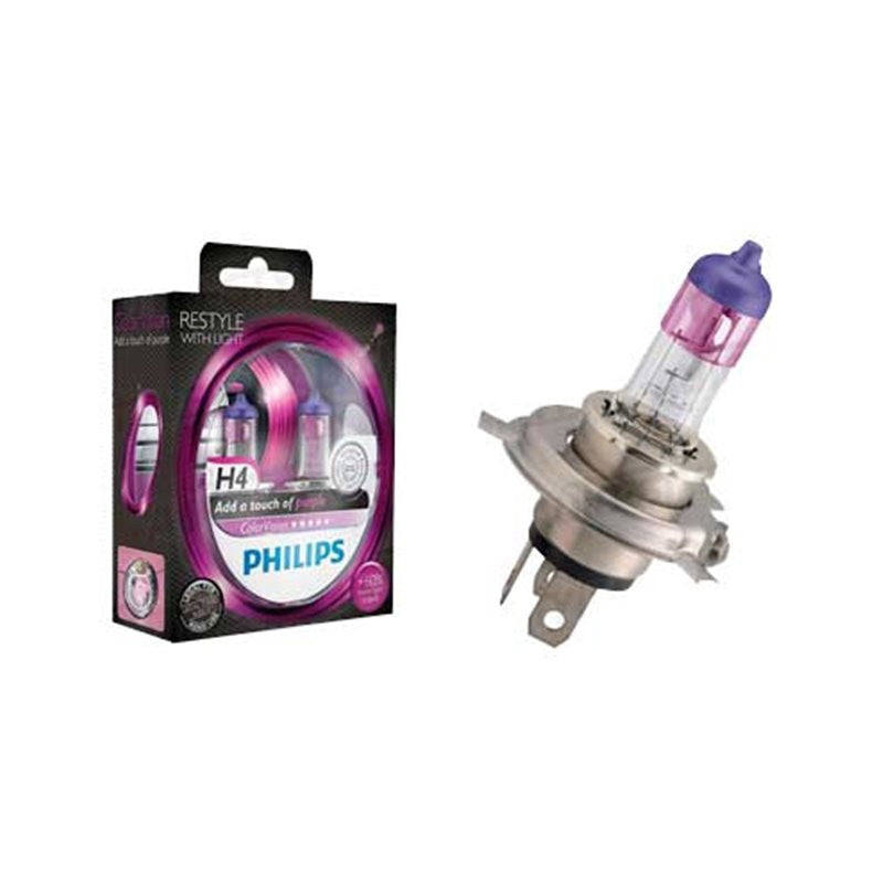 Philips ColorVision, ampoules halogènes H4 - (couleur au choix) - Opel