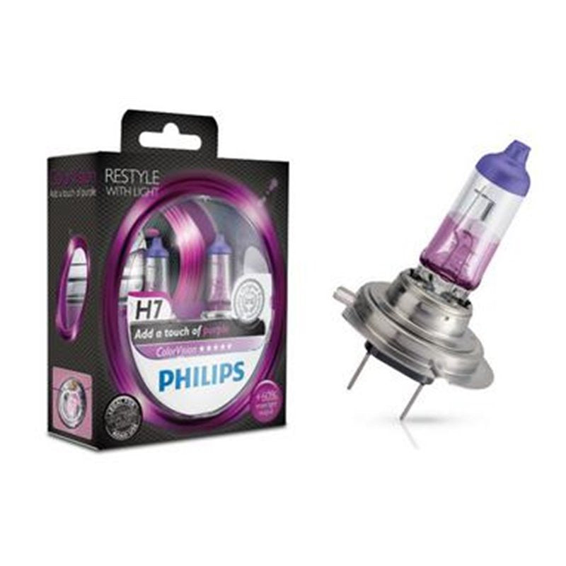 Philips ColorVision, ampoules halogènes H7 - (couleur au choix) - Opel