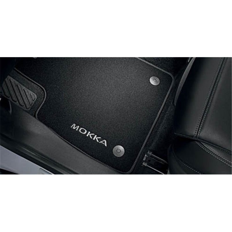 Tapis de sol en velours (Cocoa/Jet Black) - Opel Mokka