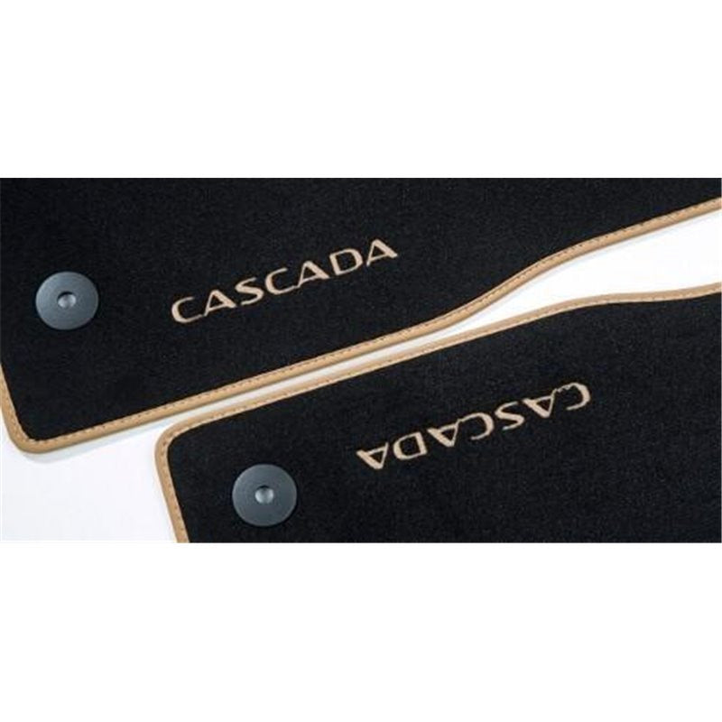 Tapis de sol en velours (Argent/Brandy) - Opel Cascada